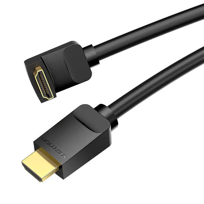 Cable HDMI 2.0 Vention AAQBH 2m Angled 270° 4K 60Hz (black) - Video cables<<<Cables<<<IT Accessories<<<InnproXML