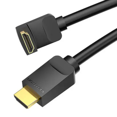 Cable HDMI 2.0 Vention AARBH 2m Angled 90° 4K 60Hz (black) - Video cables<<<Cables<<<IT
