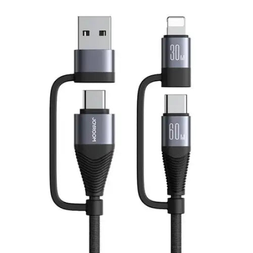 Cable Joyroom SA37-2T2 4in1 2C 1L 1A 60W 1.2m black - USB to Lightning<<<USB cables<<<GSM Accessories<<<InnproXML