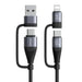 Cable Joyroom SA37-2T2 4in1 2C 1L 1A 60W 1.2m black - USB to Lightning<<<USB cables<<<GSM Accessories<<<InnproXML