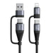 Cable Joyroom SA37-2T2 4in1 2C 1L 1A 60W 1.2m black - USB to Lightning<<<USB cables<<<GSM Accessories<<<InnproXML