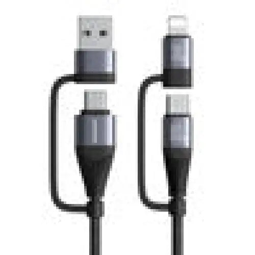 Cable Joyroom SA37-2T2 4in1 2C 1L 1A 60W 1.2m black - USB to Lightning<<<USB cables<<<GSM Accessories<<<InnproXML