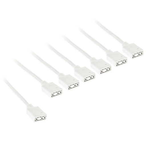 Cable Kolink ARGB 1-6 Splitter - 30 cm White - Аксесоари за компютри<<<Компютърни системи<<<ValiAPI