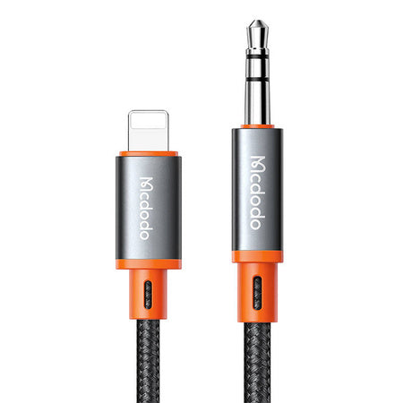 Cable Mcdodo CA-0890 Lightning to 3.5mm AUX mini jack 1.8m (black) - Audio cables<<<Audio<<<InnproXML