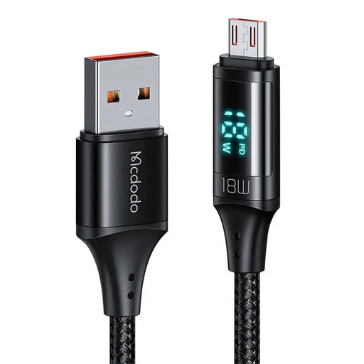 Cable Mcdodo CA-1070 USB to Micro USB 3A 1.2m (black) - USB to Micro USB<<<USB cables<<<GSM Accessories<<<InnproXML