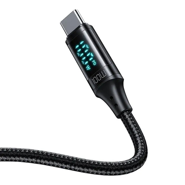 Cable Mcdodo CA-1100 USB-C to USB-C 100W 1.2m (black) - USB-C to USB-C<<<USB cables<<<GSM Accessories<<<InnproXML