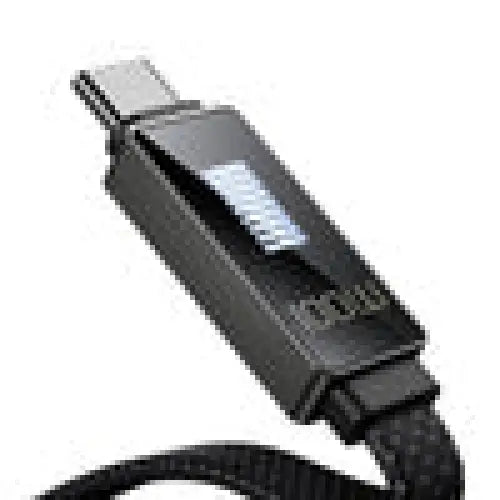Cable Mcdodo CA-4980 USB to USB-C with display 1.2m (black) - USB to USB-C<<<USB cables<<<GSM Accessories<<<InnproXML