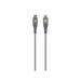 Cable Skross USB-C - Lightning Metal braid 1.20 m Grey - Кабели за мобилни
