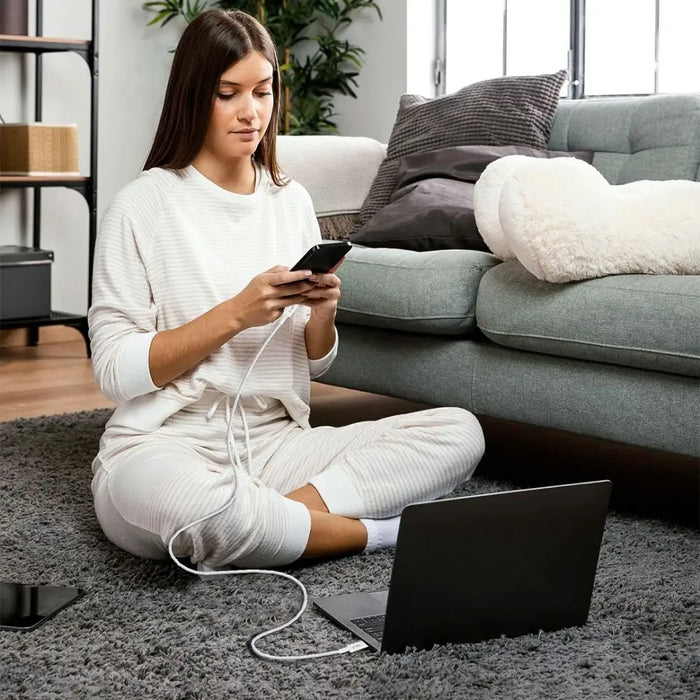 Cable Tech-Protect Ultraboost Lite USB-C PD60W/3A 200 cm - gray - Cables and tapes<<<HurtelXML