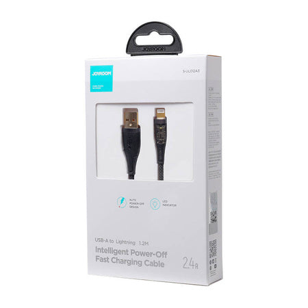 Cable to USB-A / Lightning / 2.4A / 1.2m Joyroom S-UL012A3 (black) - Combo Cables<<<USB cables<<<GSM