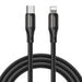 Cable Type-C Lightning 20W 1m Joyroom S-1024N1-PD (black) - Combo Cables<<<USB cables<<<GSM