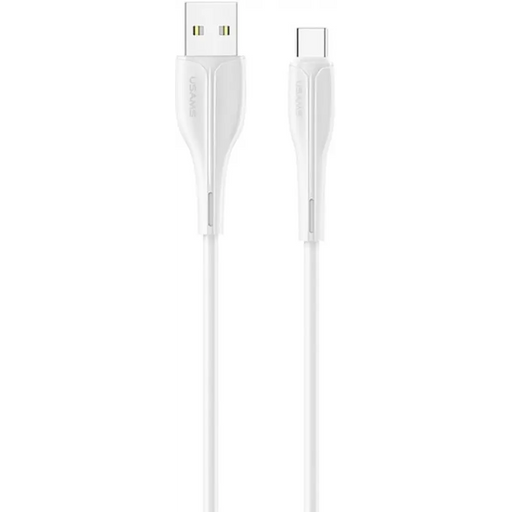 Cable Usams U38 Type-C SJ372USB02 1m white - Аксесоари за смартфон<<<Аксесоари<<<TechMart&&&Аксесоари за