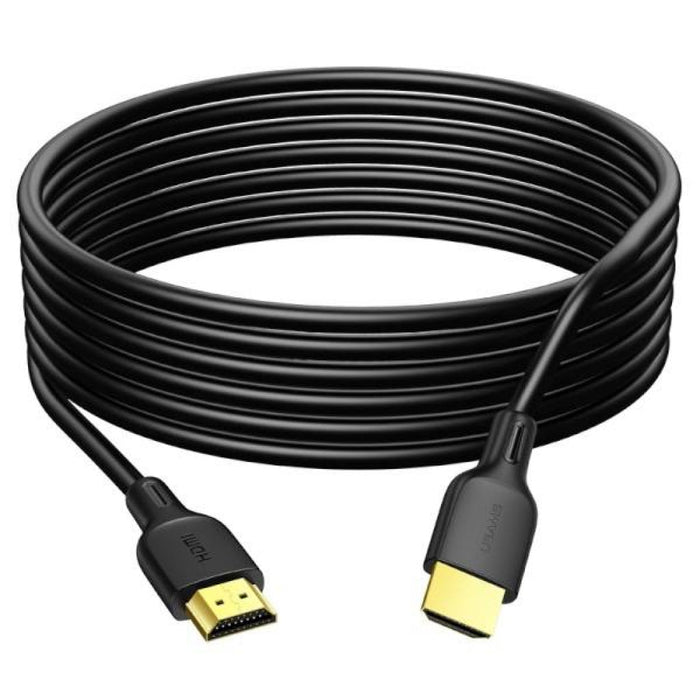 Cable Usams U49 THDMI HD Video Cable SJ427HD01 3m black - Кабели<<<Аксесоари за телевизори<<<Аксесоари<<<TechMart