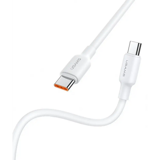Cable Usams U84 Type-C - Type-C SJ625USB01 PD 100W 0.5m - Аксесоари за смартфон<<<Аксесоари<<<TechMart&&&Аксесоари за