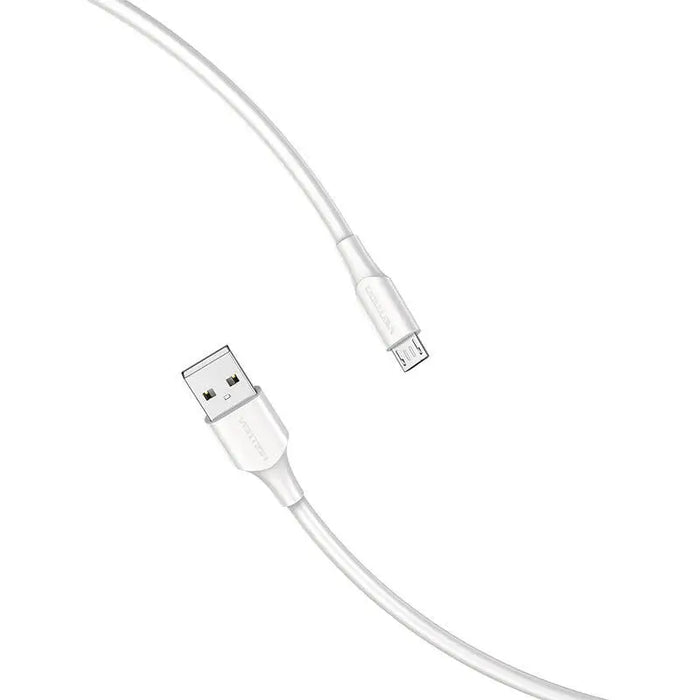 Cable USB 2.0 to Micro USB Vention CTIWF 2A 1m (white) - USB to Micro USB<<<USB cables<<<GSM Accessories<<<InnproXML