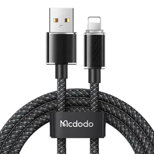 Cable USB-A to Lightning Mcdodo CA-3640 1,2m (black) - USB to Lightning<<<USB cables<<<GSM Accessories<<<InnproXML