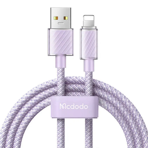 Cable USB-A to Lightning Mcdodo CA-3642 1,2m (purple) - USB to Lightning<<<USB cables<<<GSM Accessories<<<InnproXML