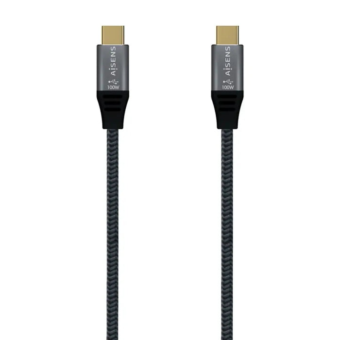 Cable USB C Aisens A107-0672 1,5 m Grey - USB зарядни и кабели<<<Електроника Телефони и таблети<<<Компютри|