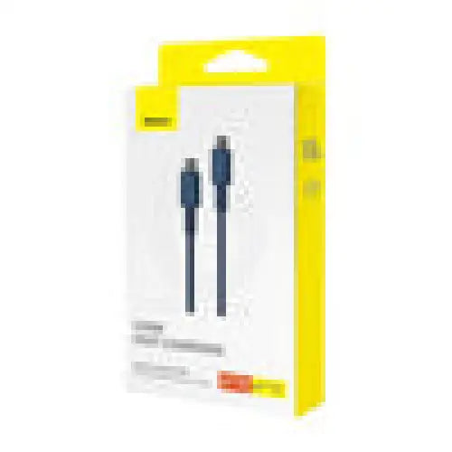 Cable USB-C do USB-C Baseus Tungsten Gold 100W 1m (niebieski) - USB-C to USB-C<<<USB cables<<<GSM