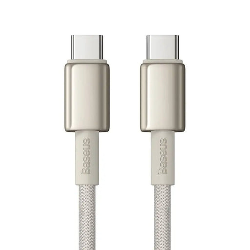 Cable USB-C do USB-C Baseus Tungsten Gold 100W 1m (złoty) - USB-C to USB-C<<<USB cables<<<GSM