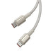 Cable USB-C do USB-C Baseus Tungsten Gold 100W 1m (złoty) - USB-C to USB-C<<<USB cables<<<GSM