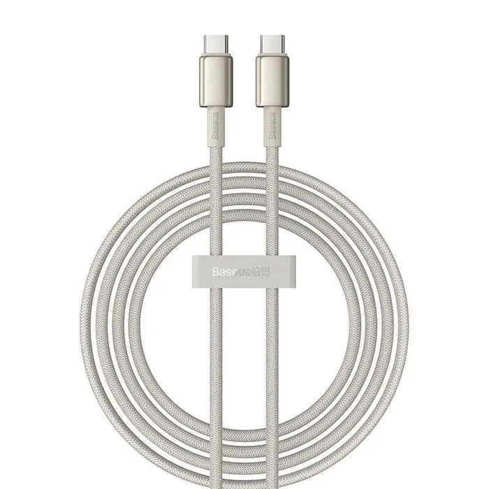 Cable USB-C do USB-C Baseus Tungsten Gold 100W 2m (złoty) - USB-C to USB-C<<<USB cables<<<GSM