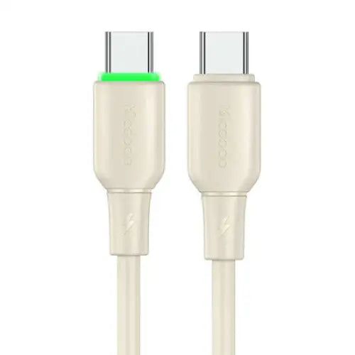 Cable USB-C do USB-C Mcdodo CA-4770 65W 1.2m (beige) - USB-C to USB-C<<<USB cables<<<GSM Accessories<<<InnproXML
