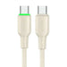 Cable USB-C do USB-C Mcdodo CA-4770 65W 1.2m (beige) - USB-C to USB-C<<<USB cables<<<GSM Accessories<<<InnproXML