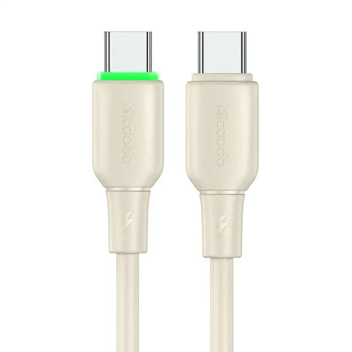 Cable USB-C do USB-C Mcdodo CA-4770 65W 1.2m (beige) - USB-C to USB-C<<<USB cables<<<GSM Accessories<<<InnproXML