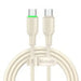 Cable USB-C do USB-C Mcdodo CA-4770 65W 1.2m (beige) - USB-C to USB-C<<<USB cables<<<GSM Accessories<<<InnproXML