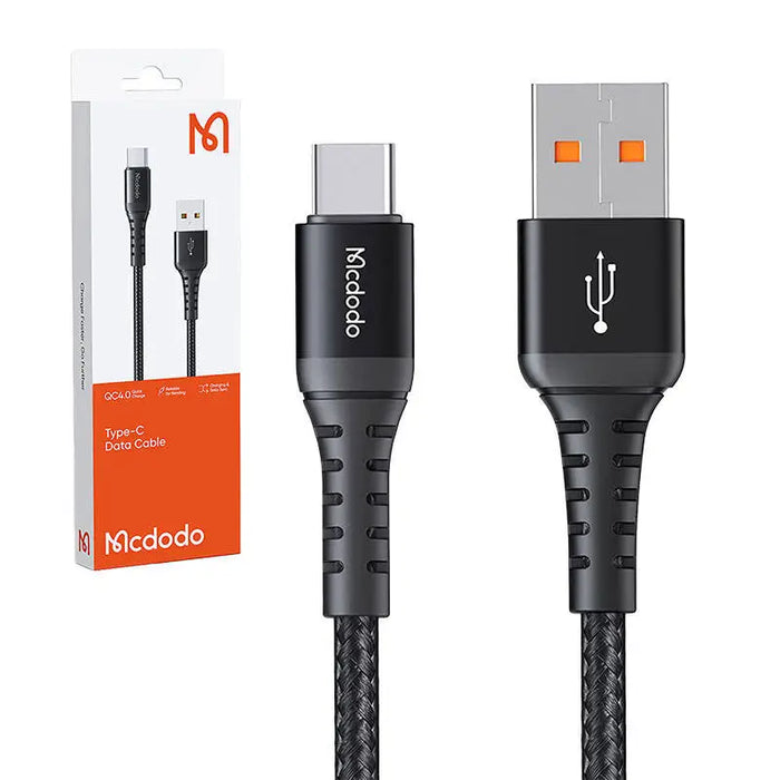 Cable USB-C Mcdodo CA-2270 0.2m (black) - USB to USB-C<<<USB cables<<<GSM Accessories<<<InnproXML