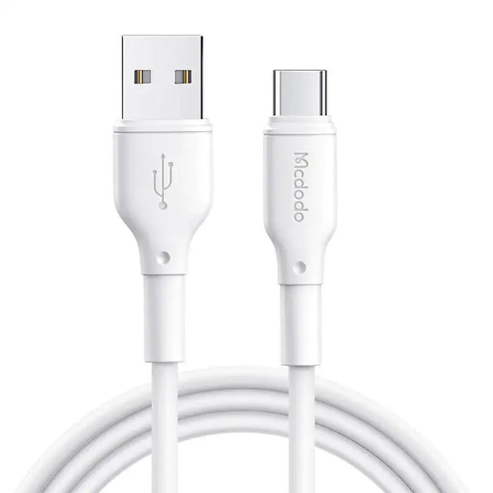 Cable USB-C Mcdodo CA-7280 1.2m (white) - USB to USB-C<<<USB cables<<<GSM Accessories<<<InnproXML