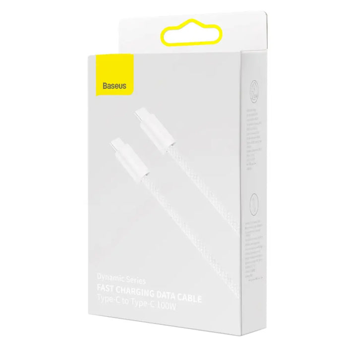 Cable USB-C to USB-C Baseus 100W 1m (white) - USB-C to USB-C<<<USB cables<<<GSM Accessories<<<InnproXML&&&Cell phone