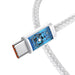 Cable USB-C to USB-C Baseus 100W 1m (white) - USB-C to USB-C<<<USB cables<<<GSM Accessories<<<InnproXML&&&Cell phone