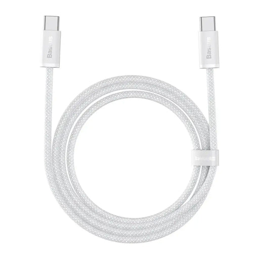 Cable USB-C to USB-C Baseus 100W 1m (white) - USB-C to USB-C<<<USB cables<<<GSM Accessories<<<InnproXML&&&Cell phone
