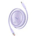 Cable USB-C to USB-C Baseus Free2Draw PD 100W 1m (purple) - USB-C to USB-C<<<USB cables<<<GSM