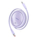 Cable USB-C to USB-C Baseus Free2Draw PD 100W 1m (purple) - USB-C to USB-C<<<USB cables<<<GSM