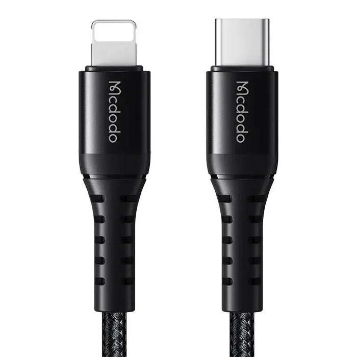 Cable USB-C to lightning Mcdodo CA-5630 36W 0.2m (black) - USB-C to Lightning<<<USB cables<<<GSM Accessories<<<InnproXML