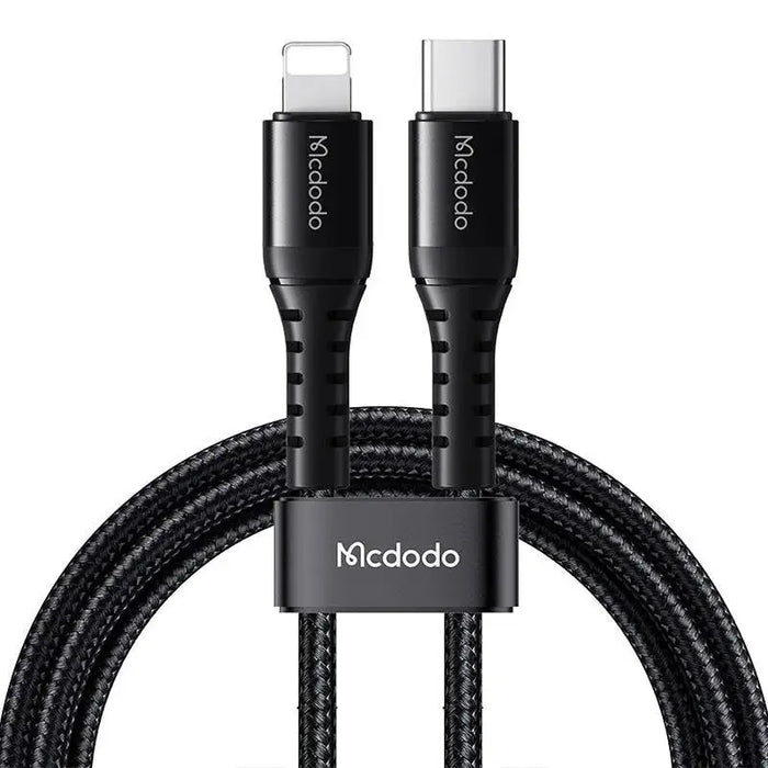 Cable USB-C to lightning Mcdodo CA-5630 36W 0.2m (black) - USB-C to Lightning<<<USB cables<<<GSM Accessories<<<InnproXML