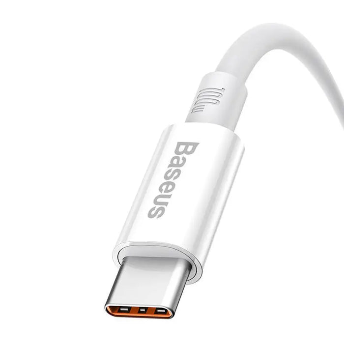 Cable USB do USB-C Baseus Superior 100W 0.25m (white) - USB to USB-C<<<USB cables<<<GSM Accessories<<<InnproXML