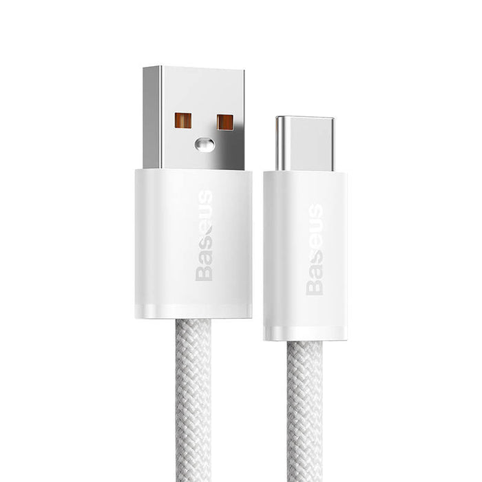 Cable USB to USB-C Baseus Dynamic Series 100W 2m (white) - USB to USB-C<<<USB cables<<<GSM