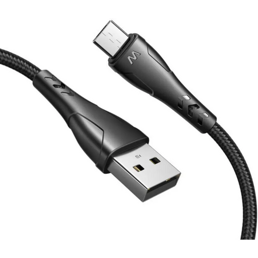 Cable Xmart Micro USB Mamba 1.2m Black - Аксесоари за смартфон<<<Аксесоари<<<TechMart&&&Аксесоари за