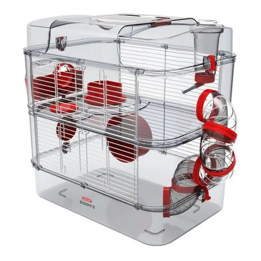 Cage Zolux 41 x 27 x 40,5 cm Red - Домашни Животни<<<Дом Градина<<<BigBuy&&&Пътуване и разходки<<<Домашни Животни<<<Дом