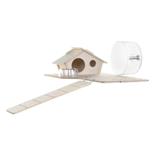 Cage Zolux Wood Metal Plastic 48 x 48 x 36 cm (1 Piece) - Пътуване и разходки<<<Домашни Животни<<<Дом