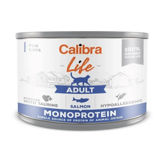 CALIBRA Cat Life Adult Salmon - wet cat food - 200g - Wet foodDLK-KAM<<<For the catDLK<<<ActionPL