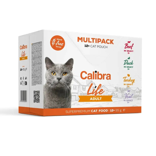 CALIBRA Cat Life Adult - wet cat food - 12x85g - Wet foodDLK-KAM<<<For the catDLK<<<ActionPL