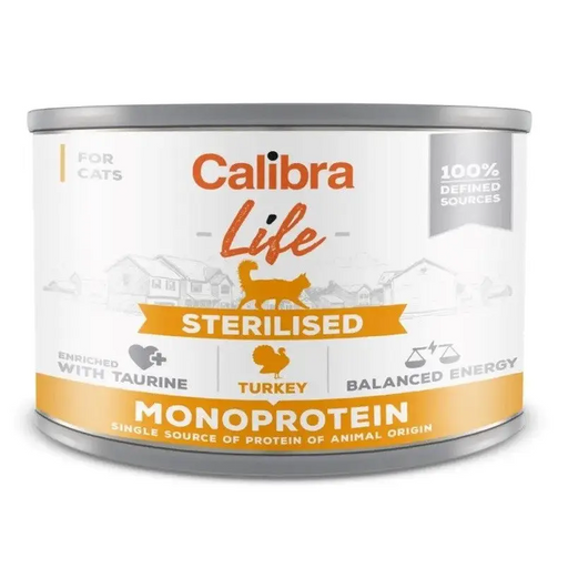 CALIBRA Cat Life Sterilised Turkey - wet cat food - 200g - Wet foodDLK-KAM<<<For the catDLK<<<ActionPL