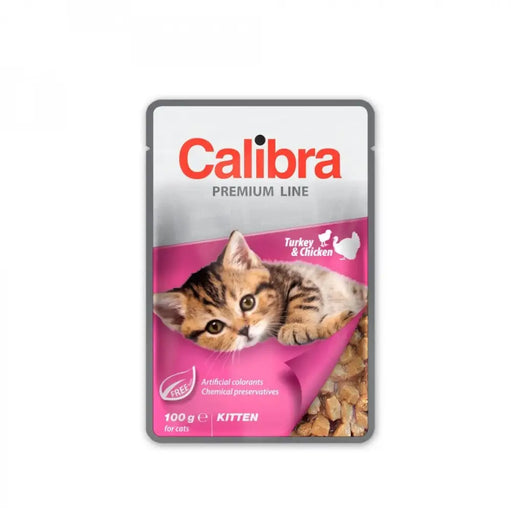 CALIBRA Premium Kitten Turkey & Chicken - wet cat food - 100g - Wet foodDLK-KAM<<<For the catDLK<<<ActionPL