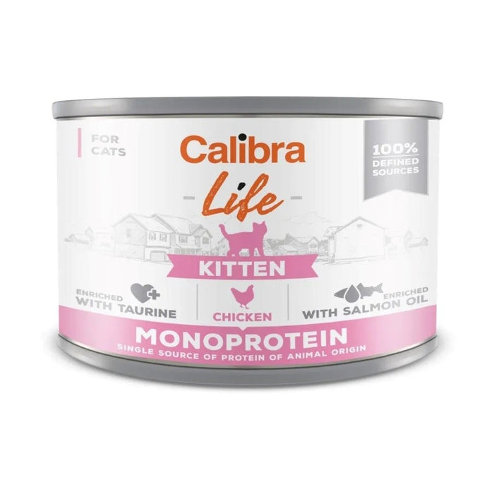 CALIBRA Cat Life Kitten Chicken - wet cat food - 200g