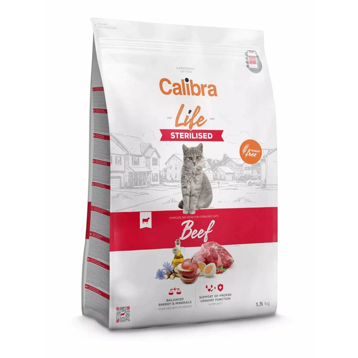 Cat food Calibra Adult Ox 1,5 Kg